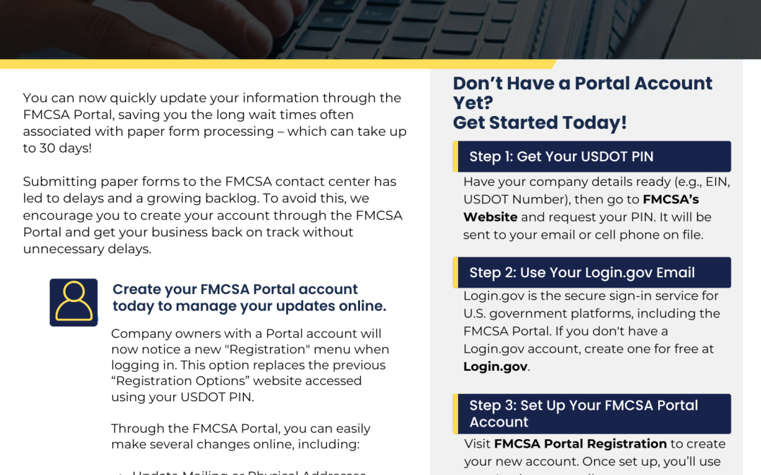 FMCSA PORTAL ACCOUNT PG1
